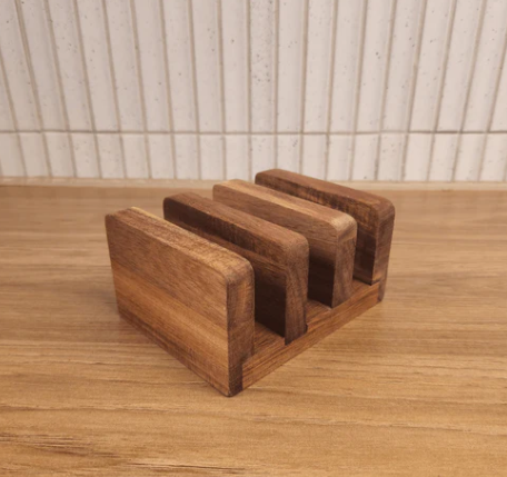 RackBase™ Acacia Board Stand