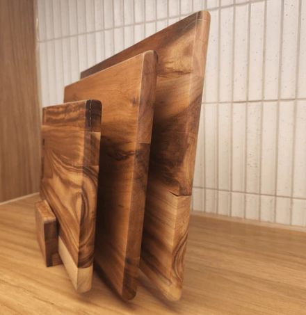 RackBase™ Acacia Board Stand